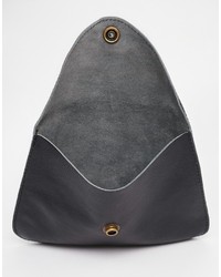 Черный кожаный клатч от American Apparel