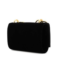Черный кожаный клатч от Giuseppe Zanotti Design