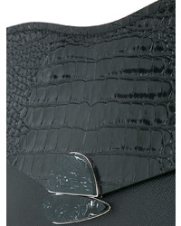 Черный кожаный клатч от Proenza Schouler