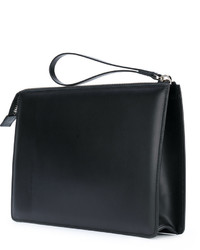 Черный кожаный клатч от No.21