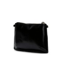 Черный кожаный клатч от Uma Raquel Davidowicz