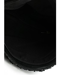 Черный кожаный клатч от Piazza Italia