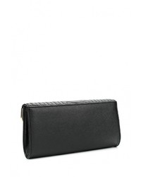 Черный кожаный клатч от River Island
