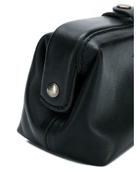 Черный кожаный клатч от A.F.Vandevorst