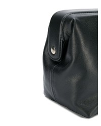Черный кожаный клатч от A.F.Vandevorst