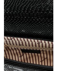 Черный кожаный клатч от Tom &amp; Eva