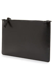 Черный кожаный клатч от Opening Ceremony