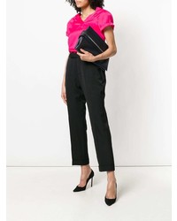 Черный кожаный клатч от Tom Ford