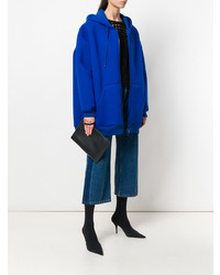 Черный кожаный клатч от Common Projects