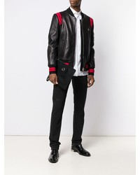 Мужской черный кожаный мужской клатч от Philipp Plein