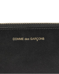 Мужской черный кожаный мужской клатч от Comme des Garcons
