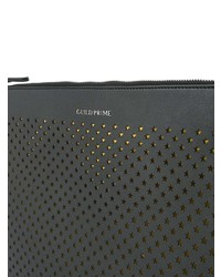 Мужской черный кожаный мужской клатч от GUILD PRIME