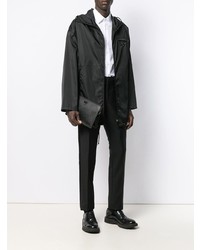 Мужской черный кожаный мужской клатч от Prada