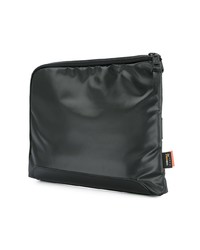 Мужской черный кожаный мужской клатч от Makavelic