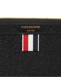 Мужской черный кожаный мужской клатч от Thom Browne
