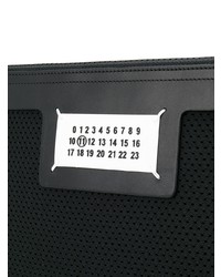 Мужской черный кожаный мужской клатч от Maison Margiela