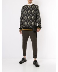 Мужской черный кожаный мужской клатч от Dolce & Gabbana