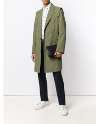 Мужской черный кожаный мужской клатч от Mulberry