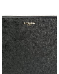 Мужской черный кожаный мужской клатч от Givenchy