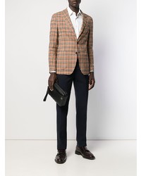 Мужской черный кожаный мужской клатч от Montblanc