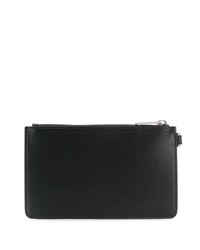 Мужской черный кожаный мужской клатч от Givenchy