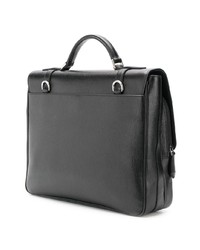 Черный кожаный портфель от Church's