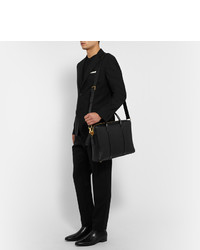 Черный кожаный портфель от Tom Ford