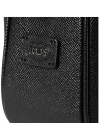 Черный кожаный портфель от Tod's