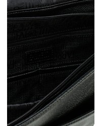 Черный кожаный портфель от Fabretti