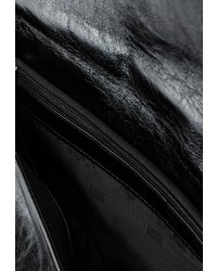 Черный кожаный портфель от Flioraj