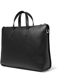 Черный кожаный портфель от Loewe