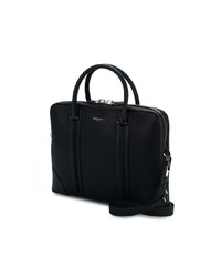 Черный кожаный портфель от Givenchy
