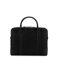 Черный кожаный портфель от Givenchy