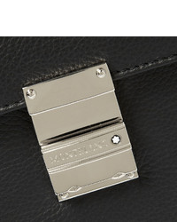 Черный кожаный портфель от Montblanc