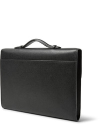 Черный кожаный портфель от Valextra