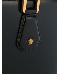 Черный кожаный портфель от Versace