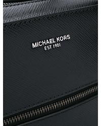 Черный кожаный портфель от Michael Kors