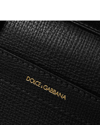 Черный кожаный портфель от Dolce & Gabbana