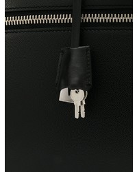 Черный кожаный портфель от Dolce & Gabbana