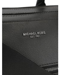 Черный кожаный портфель от Michael Kors Collection