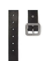 Мужской черный кожаный ремень от RRL