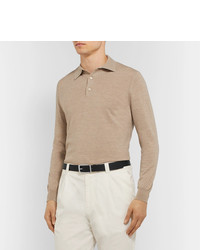 Мужской черный кожаный ремень от Dunhill