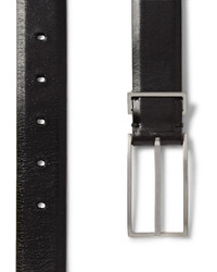 Мужской черный кожаный ремень от Maison Margiela