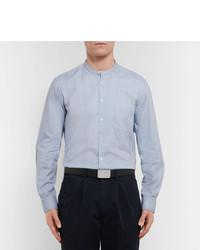 Мужской черный кожаный ремень от Salle Privée