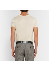 Мужской черный кожаный ремень от Tom Ford