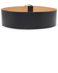 Женский черный кожаный ремень от MCQ