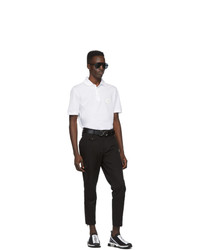 Мужской черный кожаный ремень от Dolce and Gabbana