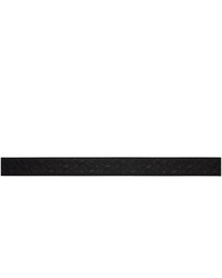 Мужской черный кожаный ремень от Salvatore Ferragamo