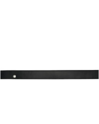 Мужской черный кожаный ремень от Dries Van Noten