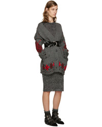 Женский черный кожаный ремень от Isabel Marant